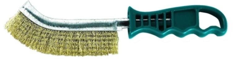 Kartáč drátěný mosazný Color Expert 1 řada