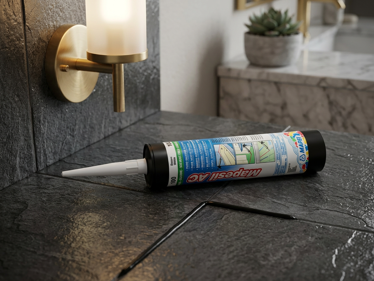 Tmel silikonový Mapei Mapesil AC 120 černá 310 ml