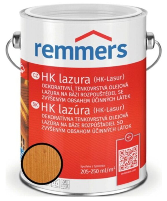 Lazura tenkovrstvá Remmers HK lazura pinie 5 l