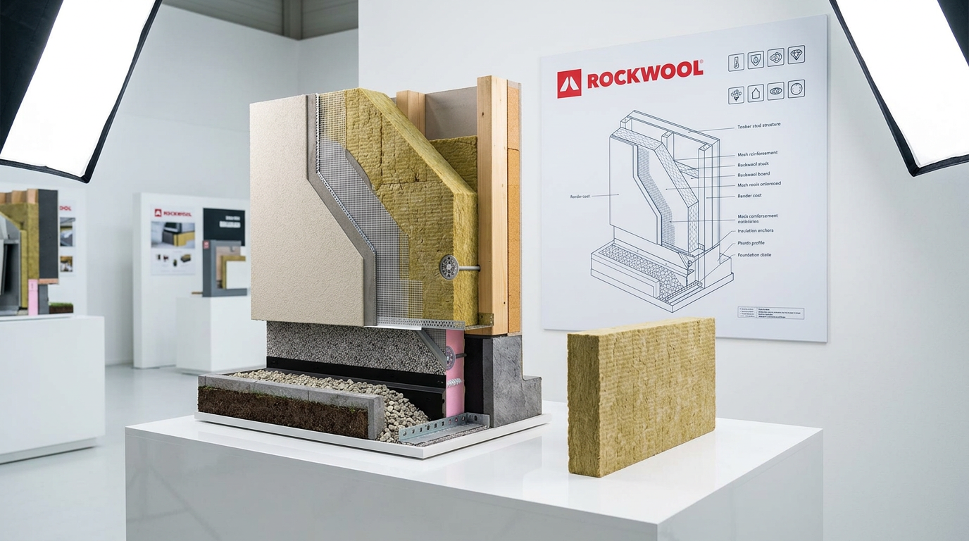 Tepelná izolace Rockwool Frontrock Plus 160 mm (1,2 m²/bal.)