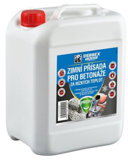 Zimní přísada pro betonáže za nízkých teplot 5 l
