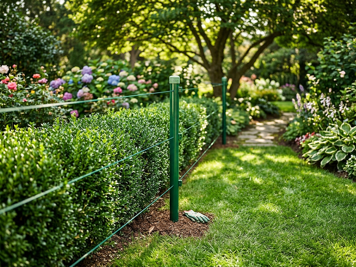 Sloupek kulatý Ideal Zn + PVC s příchytkou zelený (průměr 48mm-výška 2,1m)