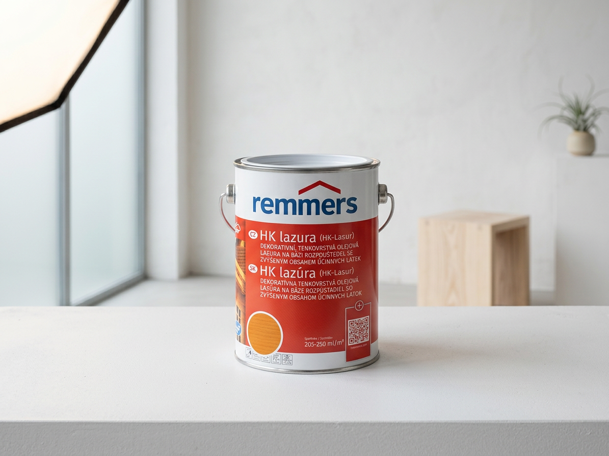 Lazura tenkovrstvá Remmers HK lazura kiefer 2,5 l