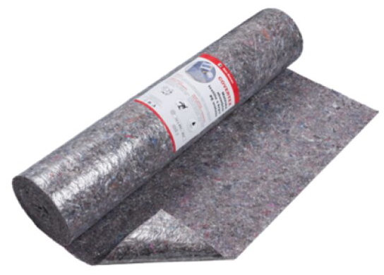 Malířská absorpční textilie s krycí PE vrstvou 1 x 50 m (50 m²/bal.)