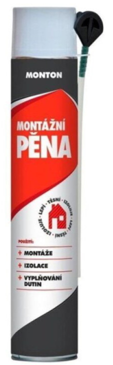 Pěna montážní trubičková Monton 750 ml