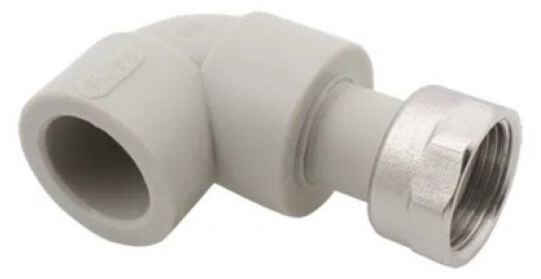 PPR koleno 20 x 1/2" 90° s převlečnou maticí