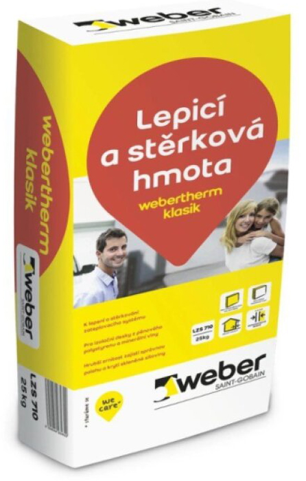 Lepidlo weber therm klasik 25kg