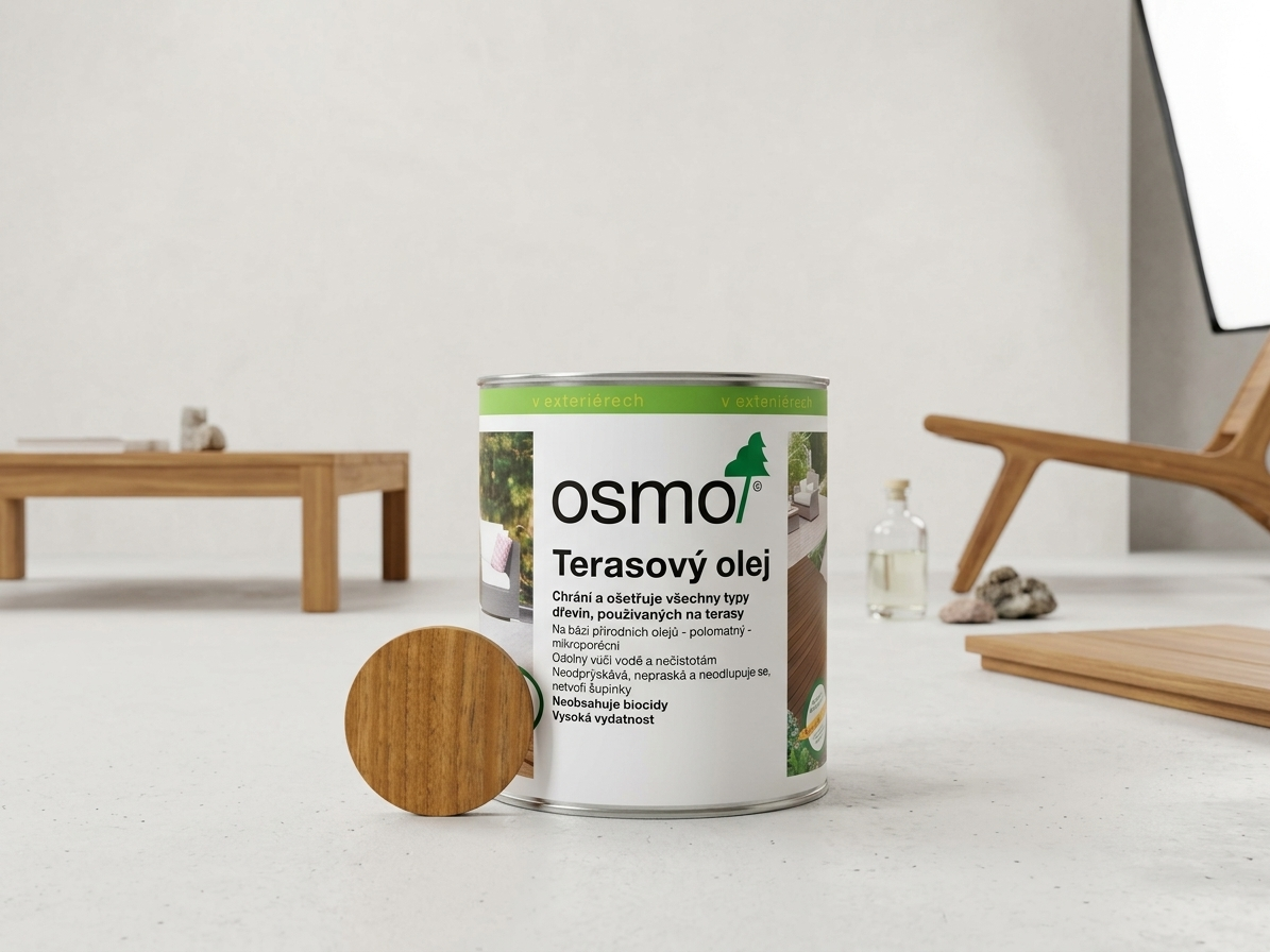 Olej terasový Osmo 007 teak bezbarvý 0,75 l