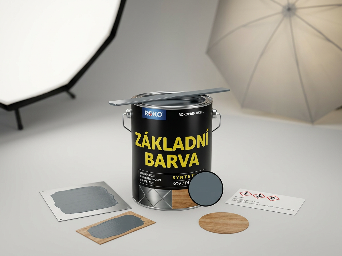 Barva základová Rokoprim šedá 3,2 l