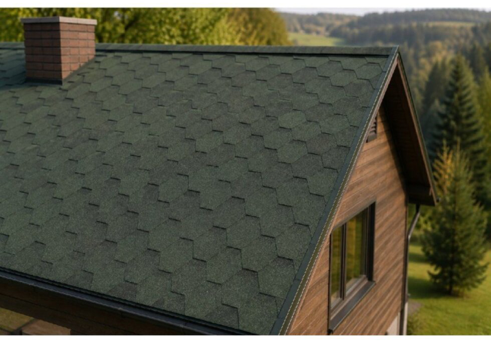 Šindel asfaltový IKO Superglass 03 Amazon Green 3,0 m2
