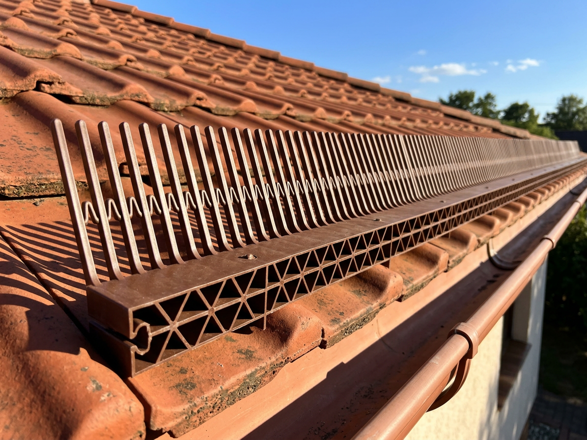 Okapový hřeben BRIDG COMB 60mmx1m hnědá