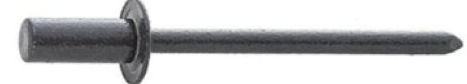 Nýt těsnicí GUNNEX Al/St 4×9,5 mm RAL 7024 - 50 ks