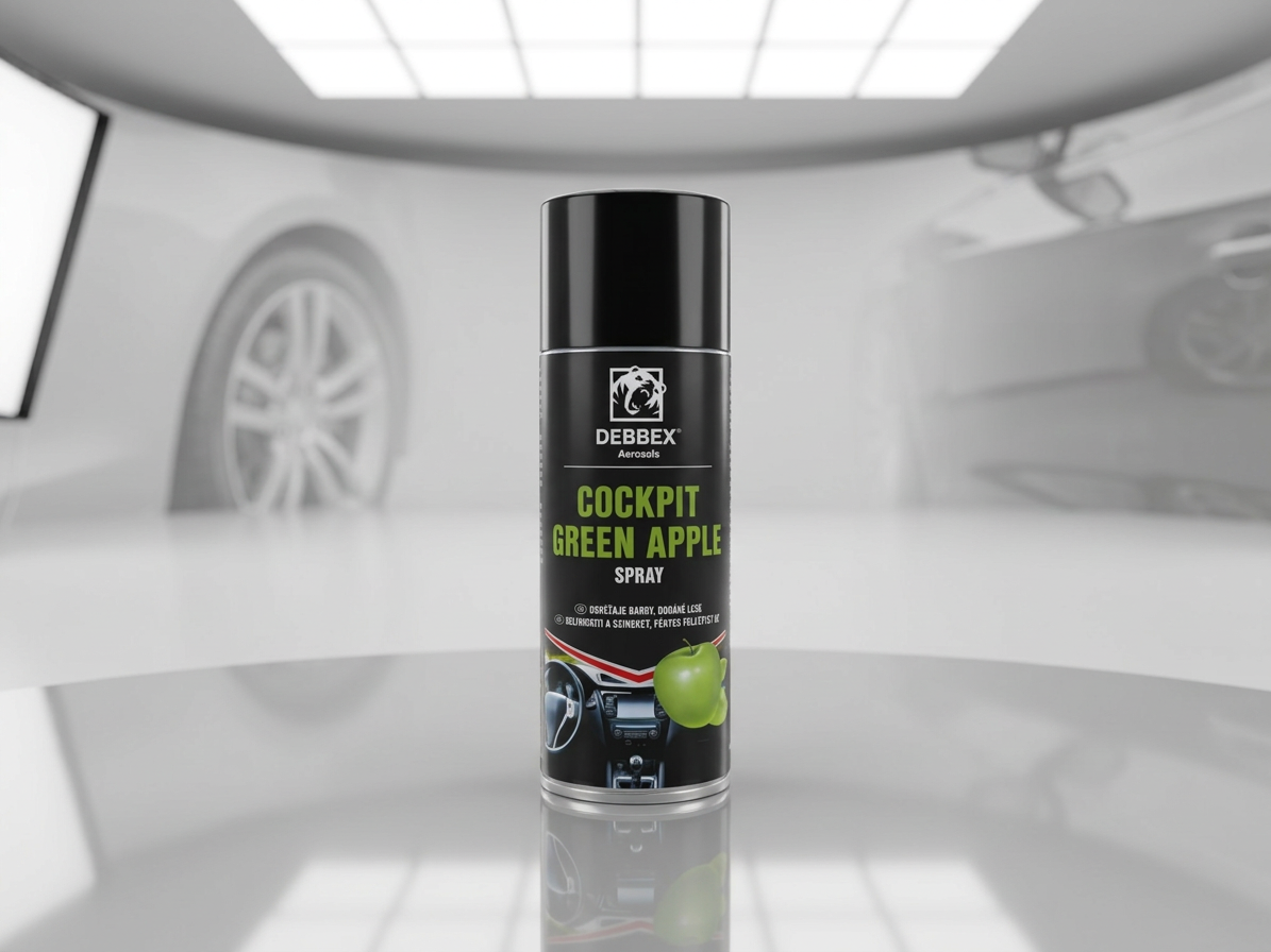 Cockpit spray ZELENÉ JABLKO Den Braven 400 ml
