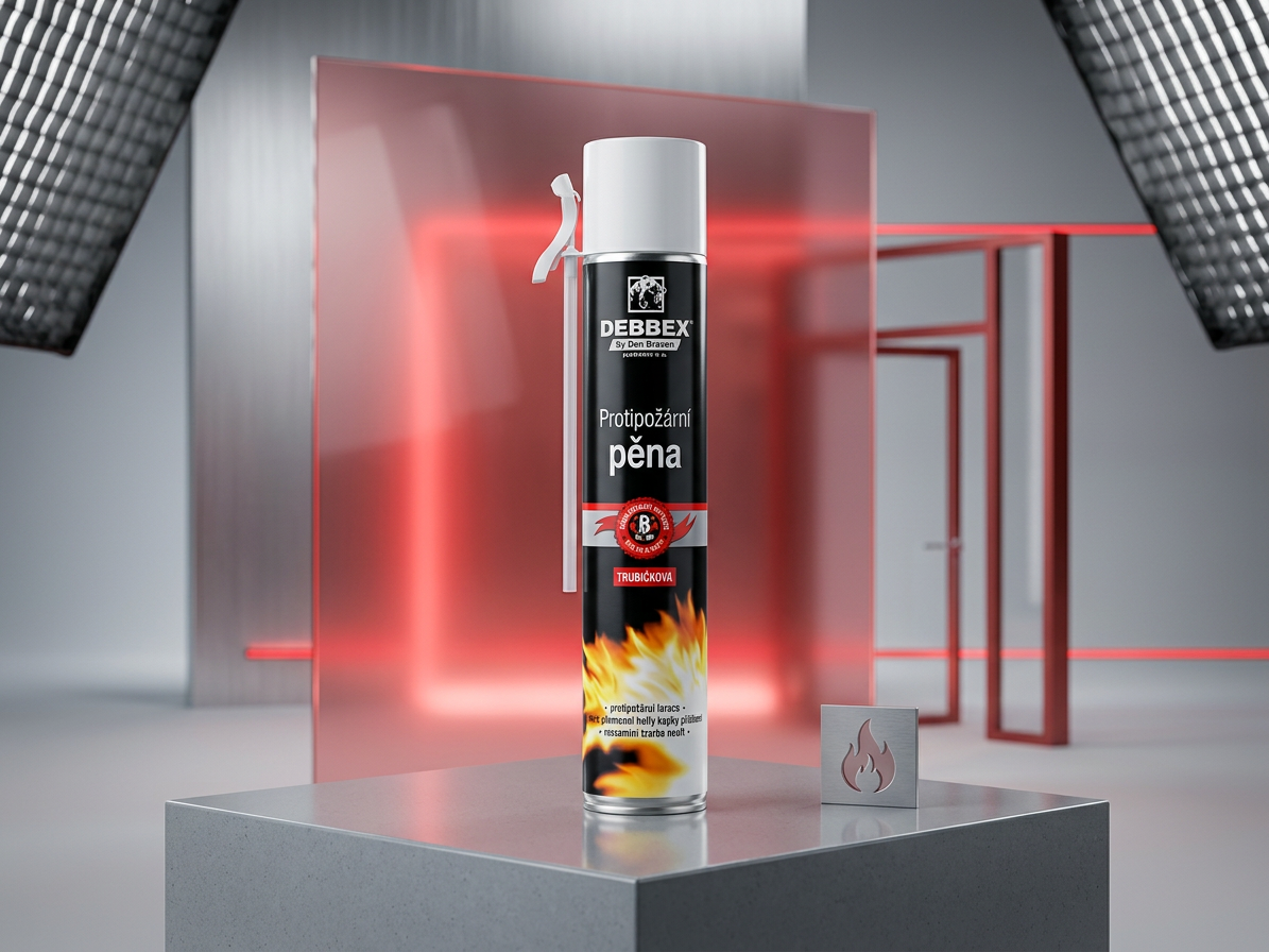 Protipožární pěna trubičková Den Braven 750 ml