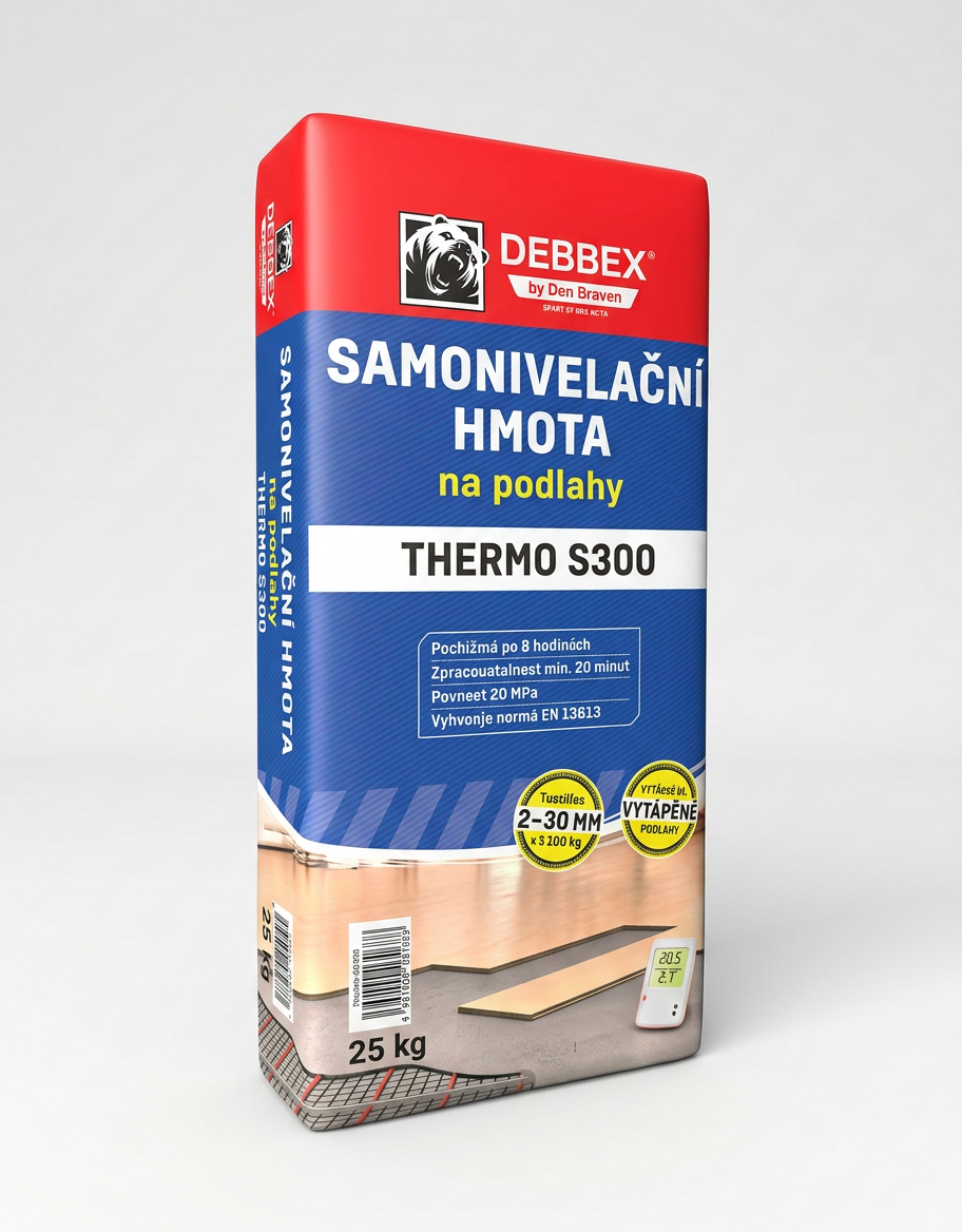 Samonivelační hmota na podlahy Den Braven THERMO S300 - 25 kg