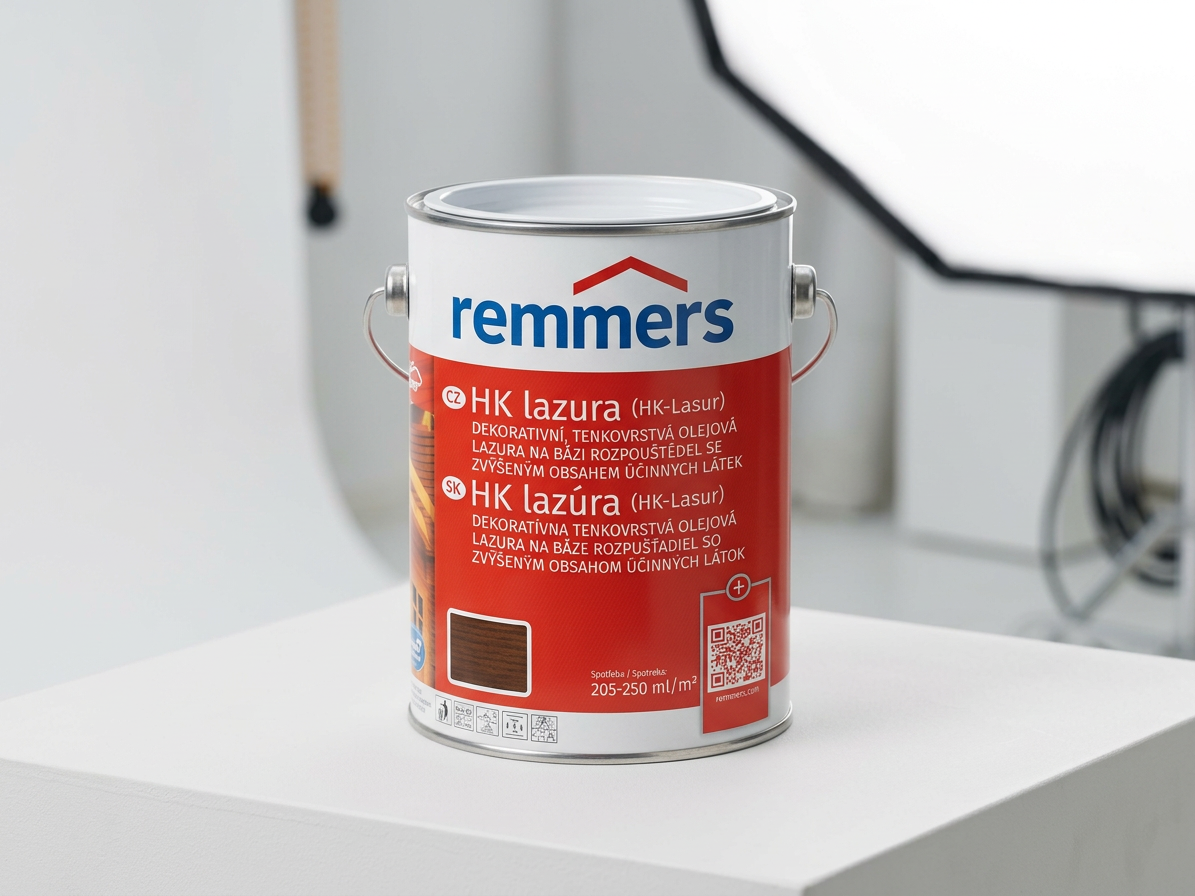 Lazura tenkovrstvá Remmers HK lazura nussbaum 5 l
