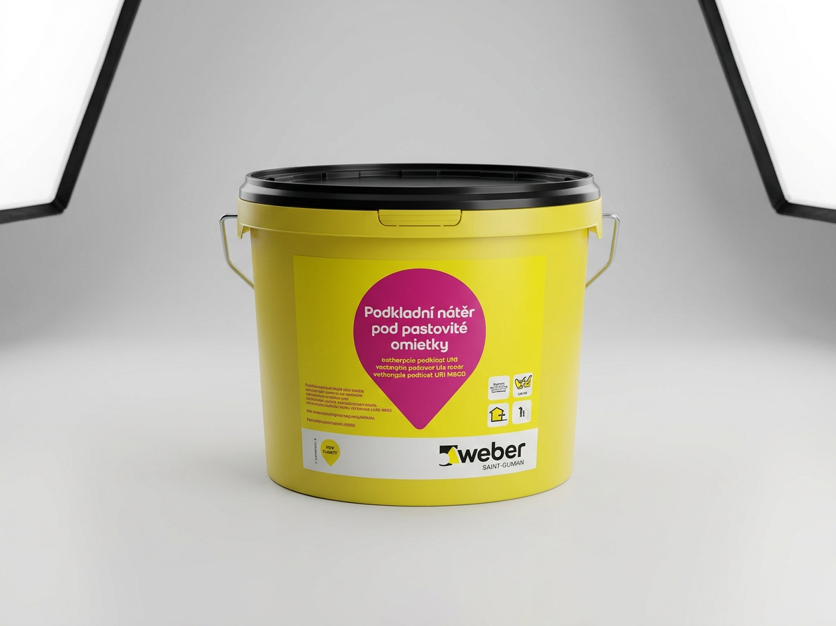 Nátěr základní žlutý weberpas podklad UNI 1 kg