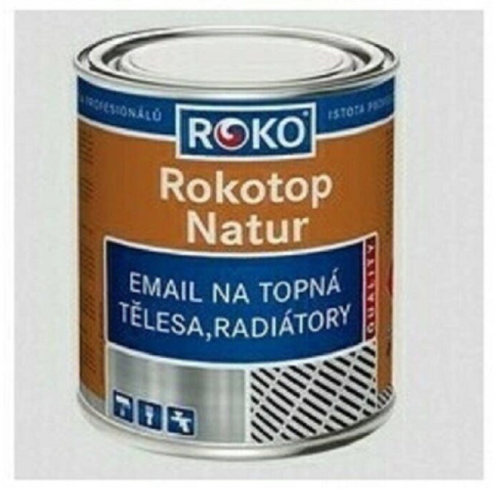 Email vrchní Rokotop RK bílá 0,75 l