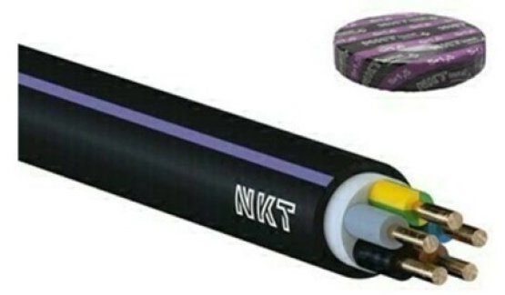 Kabel CYKY-J 5× 1,5 RE (50 m/bal.)