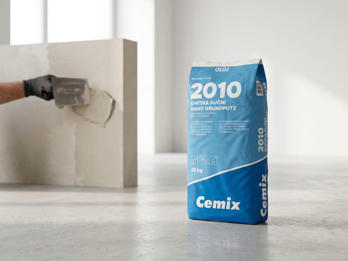 Omítka jádrová ruční Cemix 2010 – 25kg