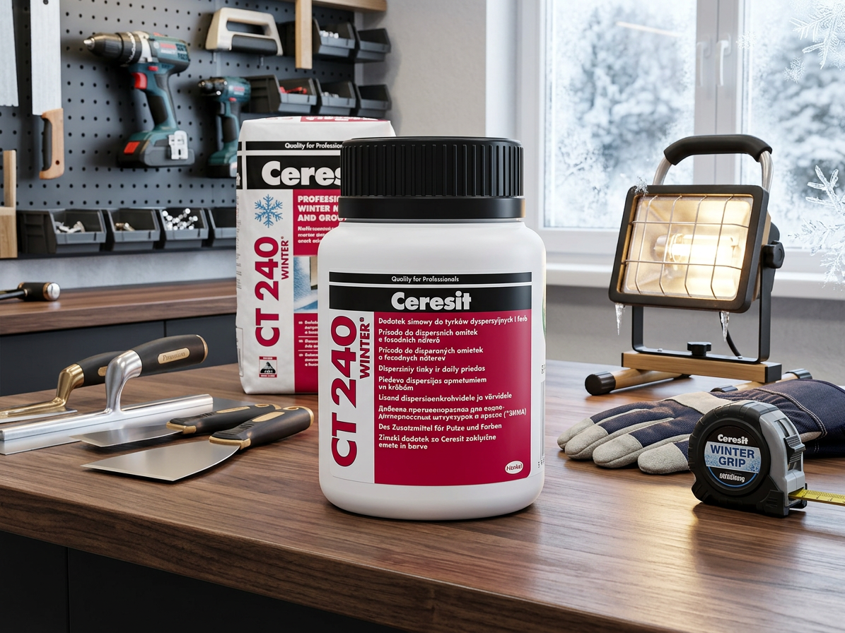 Urychlovač omítek a nátěrů Ceresit CT 240 winter