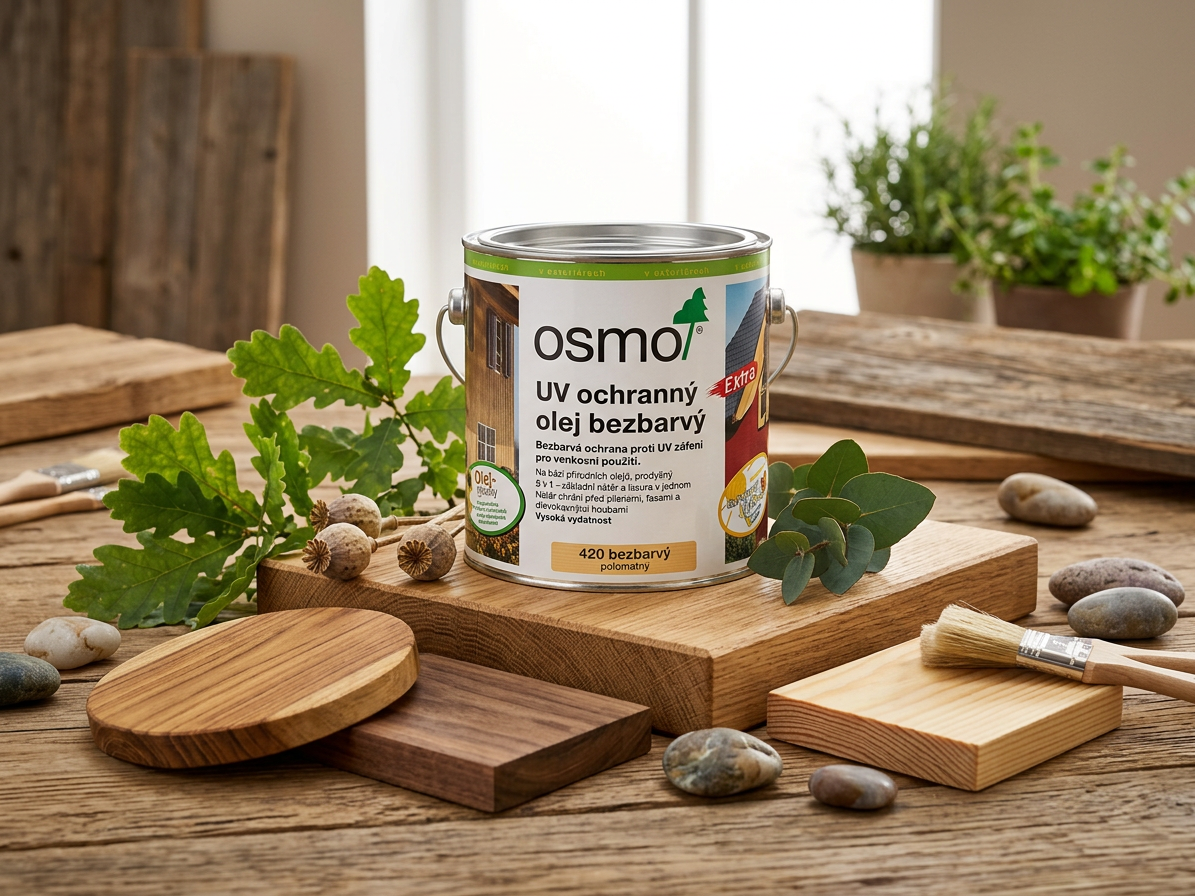 Olej UV ochranný Osmo 420 extra bezbarvý 0,75 l
