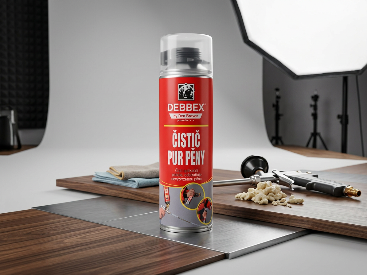 Čistič PUR pěny 500 ml