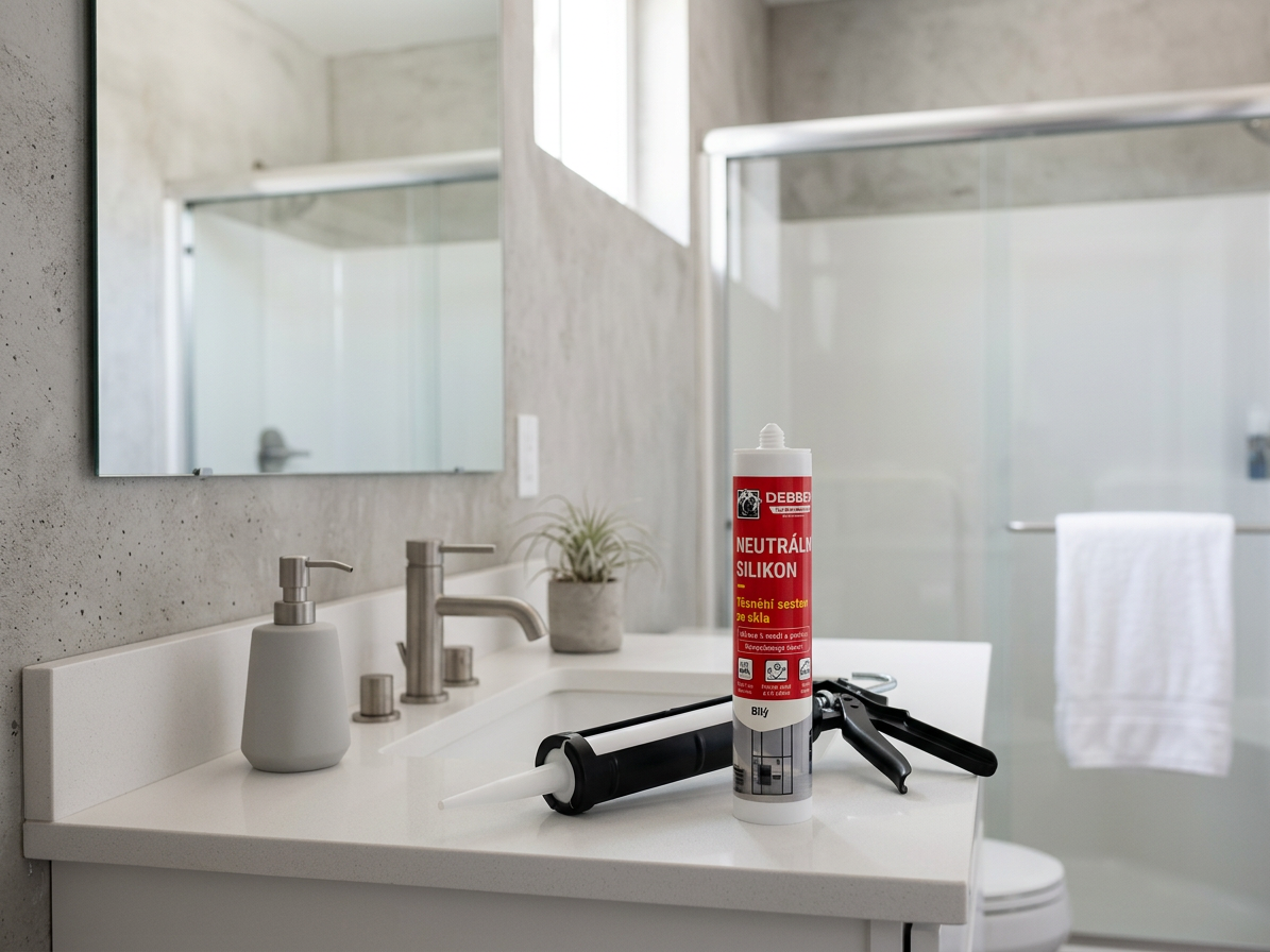 Silikon neutrální Den Braven bílý 280 ml