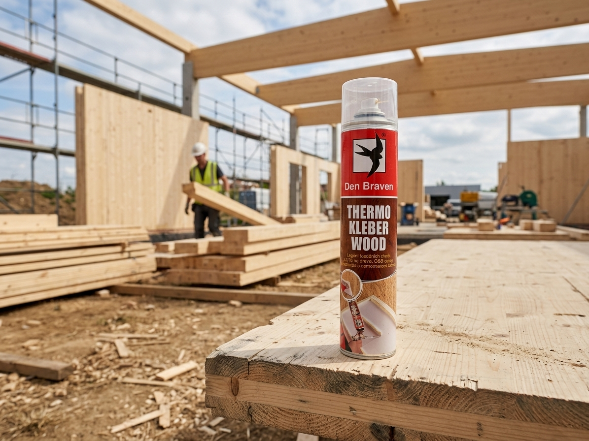 Pěna montážní nízkoexpanzní Thermo Kleber WOOD 750 ml