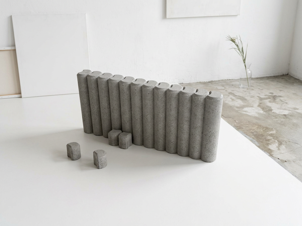 Obrubník palisádový DITON 500x60x250 mm přírodní