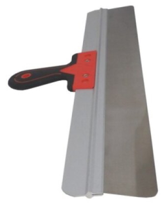 Stěrka nerezová kulaté rohy duralový rám 600 mm