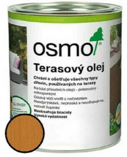 Olej terasový Osmo 009 modřín 2,5 l