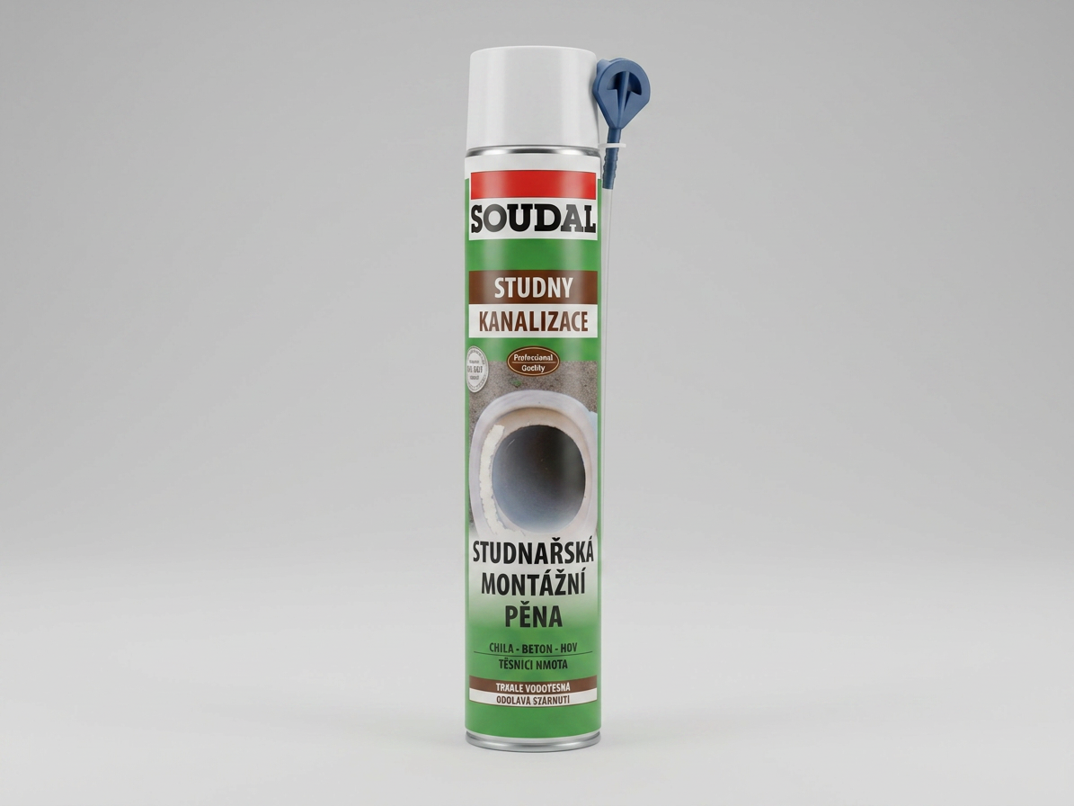 Pěna studnařská trubičková Soudal 750ml