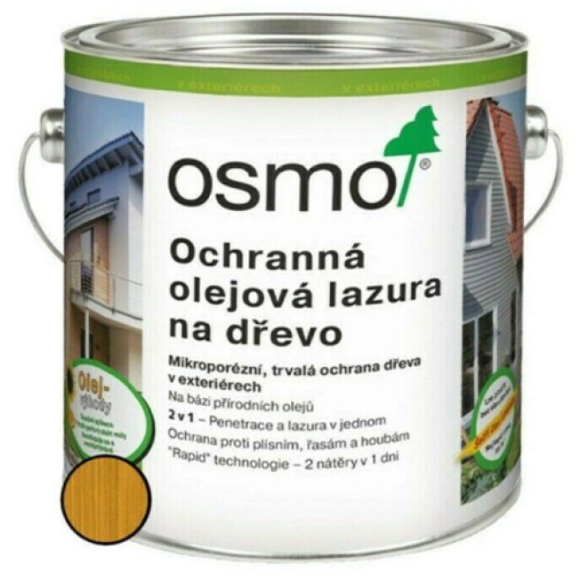 Lazura olejová ochranná Osmo 700 borovice 2,5 l