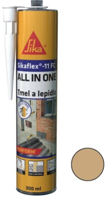 Tmel polyuretanový Sikaflex-11 FC Purform běžový 300 ml