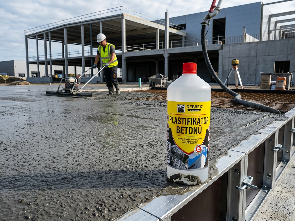Plastifikátor betonů 1 l