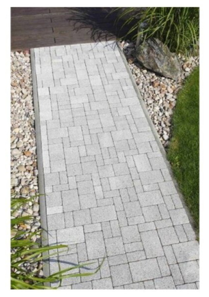 Obrubník betonový BEST Parkan II přírodní 50x1000x200 mm