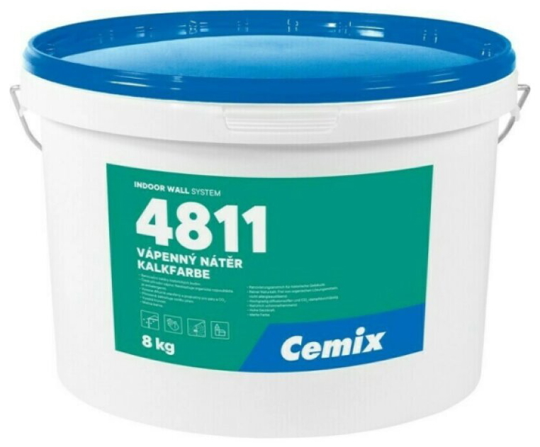 Barva fasádní vápenná Cemix 4811 bezpř. 24 kg