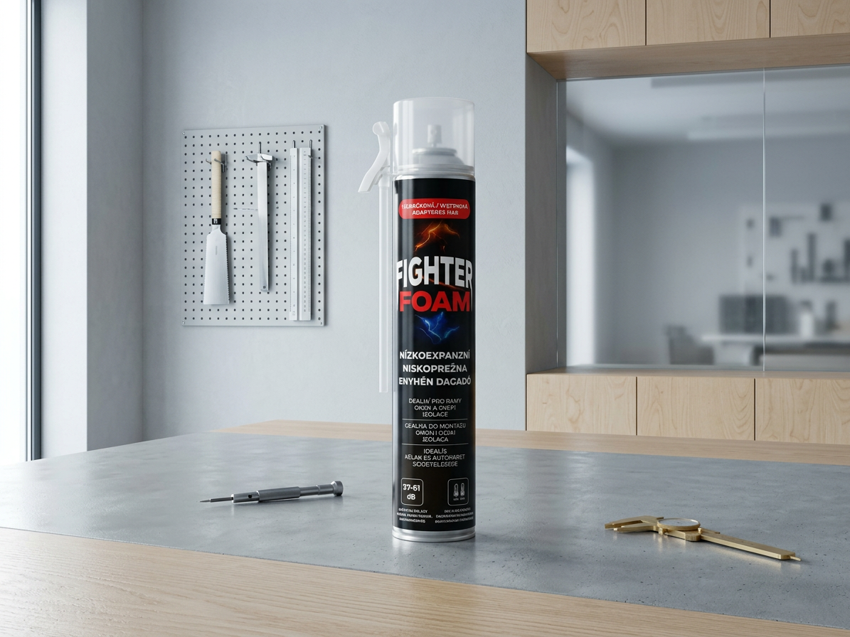 Pěna nízkoexpanzní trubičková FIGHTER 750 ml