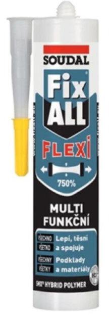 Tmel lepicí Soudal FIX ALL FLEXI bílý 290 ml