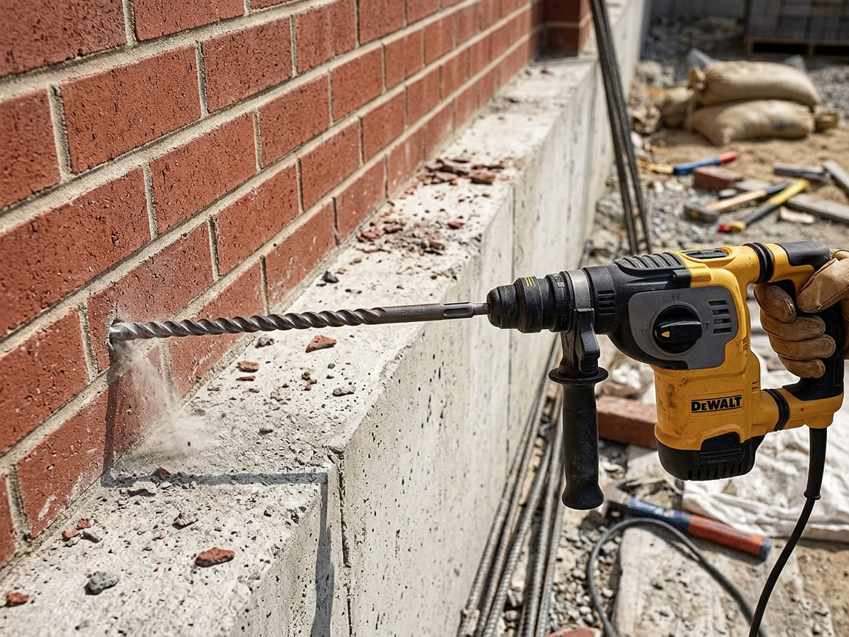 Vrták SDS + s vidiovým křížovým hrotem pro zdivo a beton 14 x 1000 mm