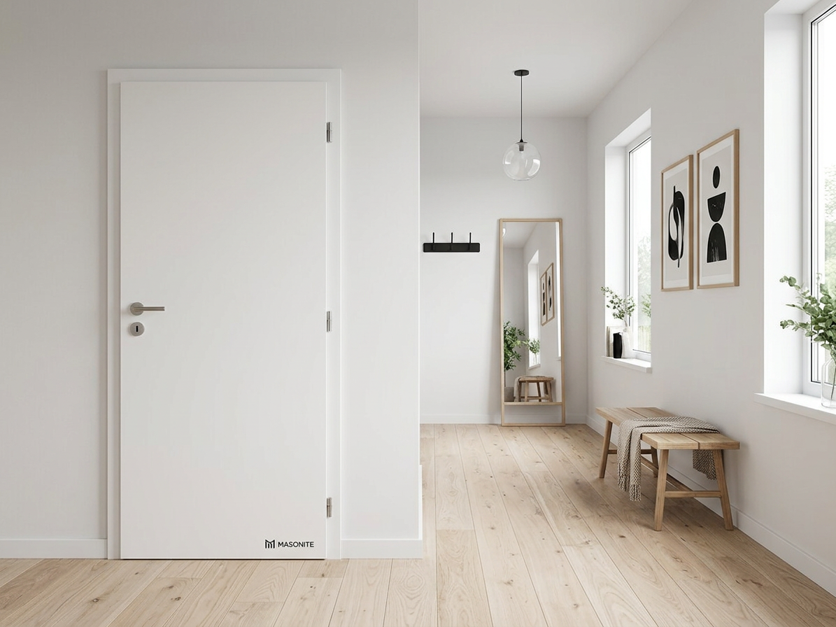 Dveře plné hladké Doornite voština bílé levé 800 mm
