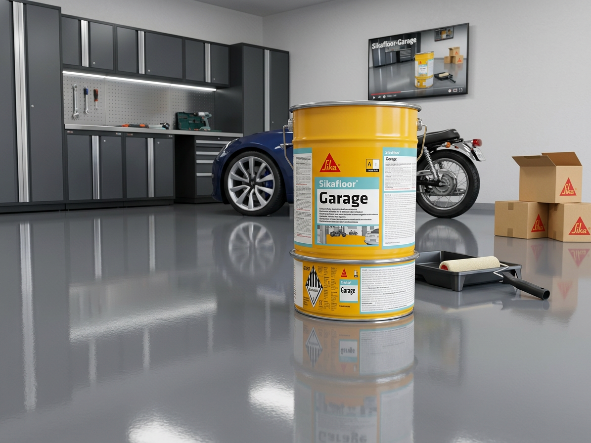 Nátěr Sikafloor Garage component A+B RAL 7032 – 6 kg