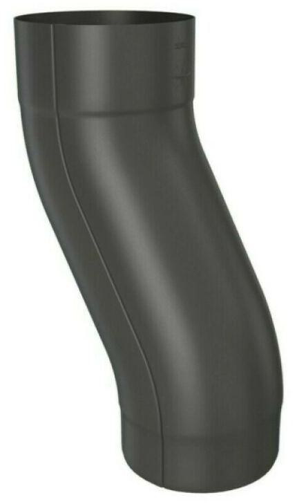 Koleno soklové Robust 80 RAL 9005 černá