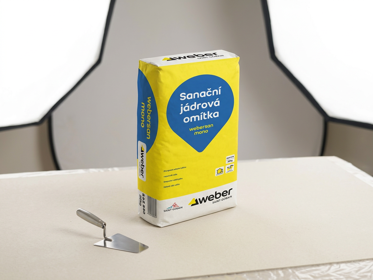 Omítka sanační webersan mono 20 kg