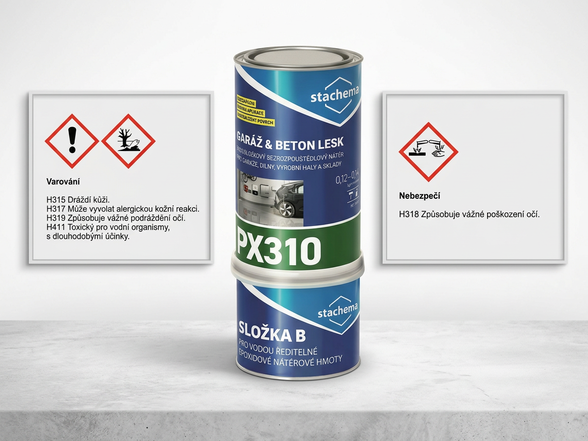 Nátěr epoxidový Stachema PX310 RAL 7045 šedá lesk 5 kg