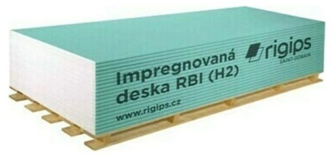 Deska sádrokartonová RBI–12,5×1250×2000mm