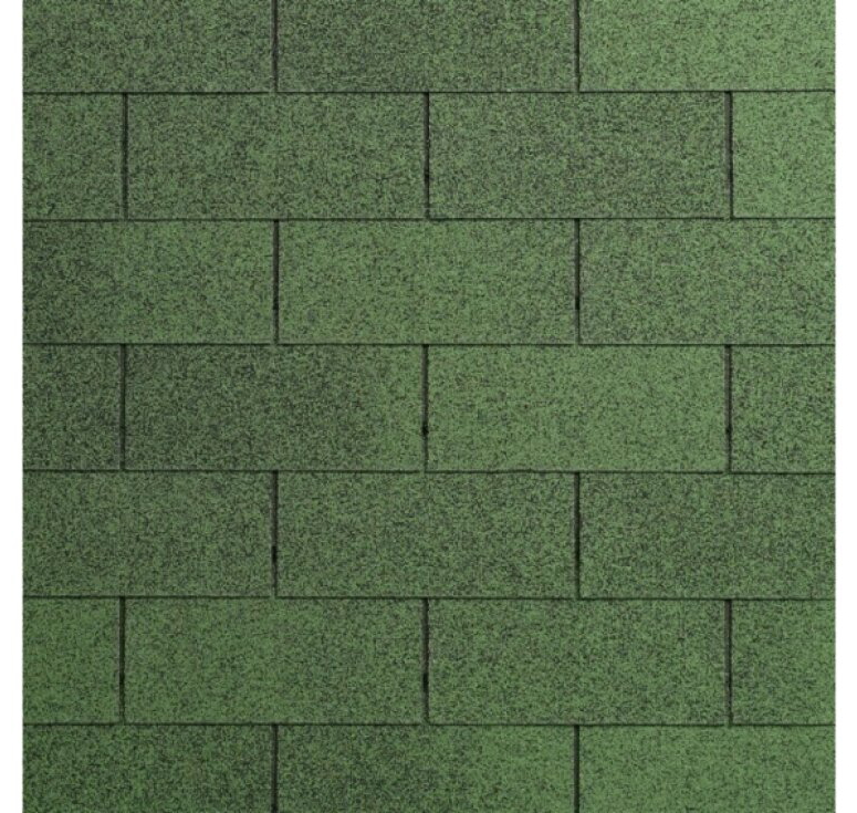 Šindel asfaltový IKO Superglass 03 Amazon Green 3,0 m2