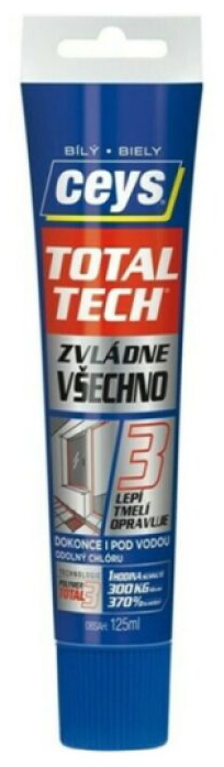 Tmel lepicí Ceys TOTAL TECH Express bílý 125 ml