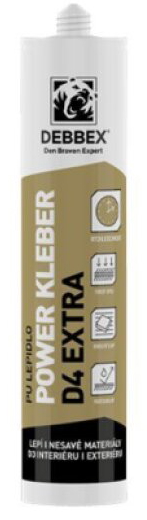 Tmel polyuretanový Den Braven Power Kleber D4 300 ml